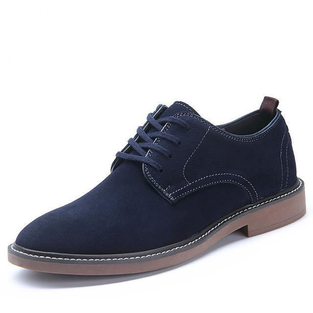 Mens Casual Daily Wear Breathable Oxford Lace up Shoes - YuppyCollections