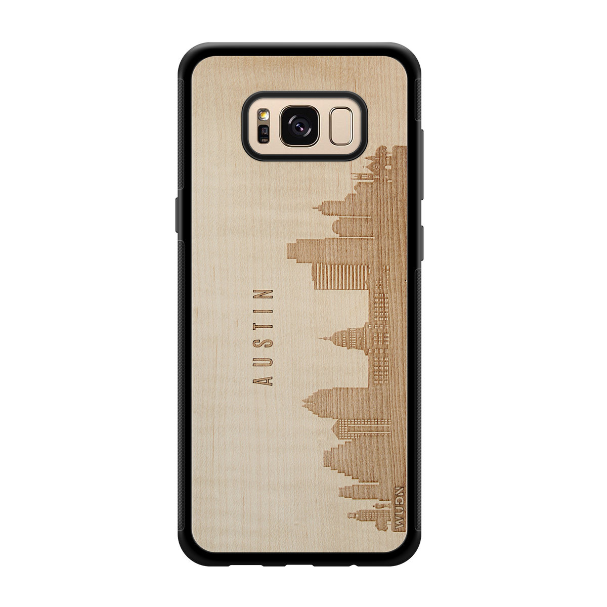 CityScape Wooden Phone Case | Austin TX - YuppyCollections