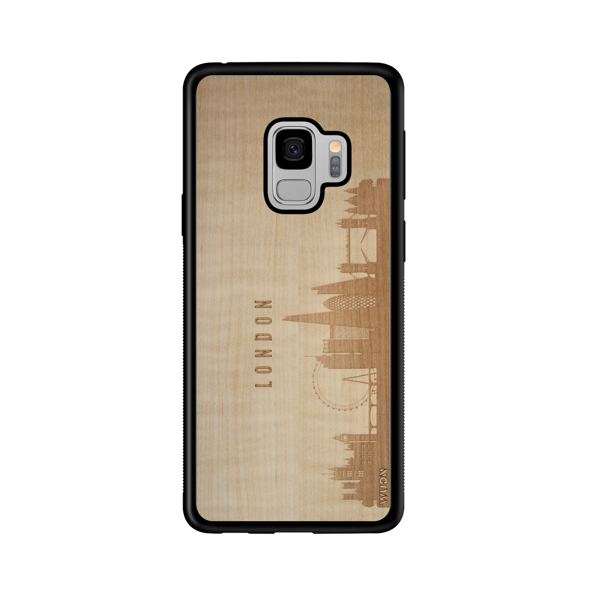 CityScape Wooden Phone Case | London England - YuppyCollections