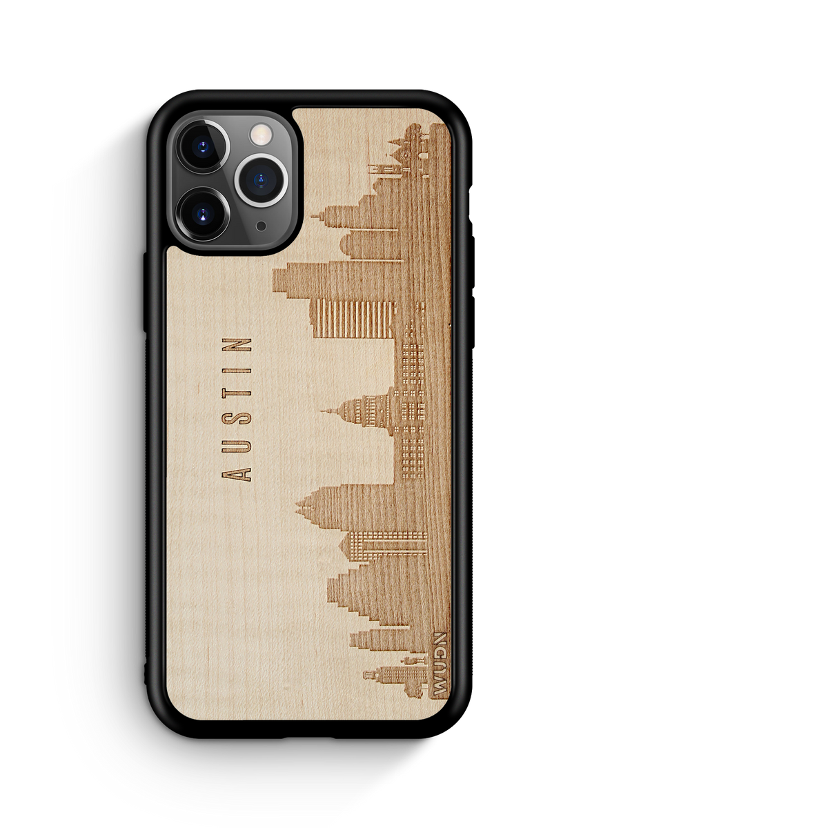 CityScape Wooden Phone Case | Austin TX - YuppyCollections