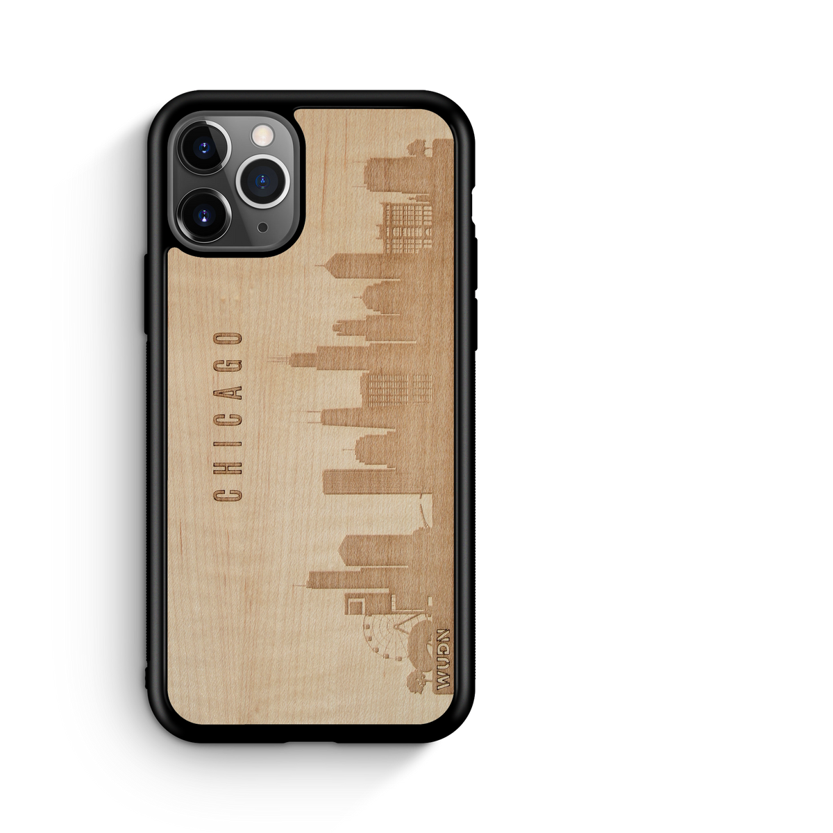 CityScape Wooden Phone Case | Chicago IL - YuppyCollections