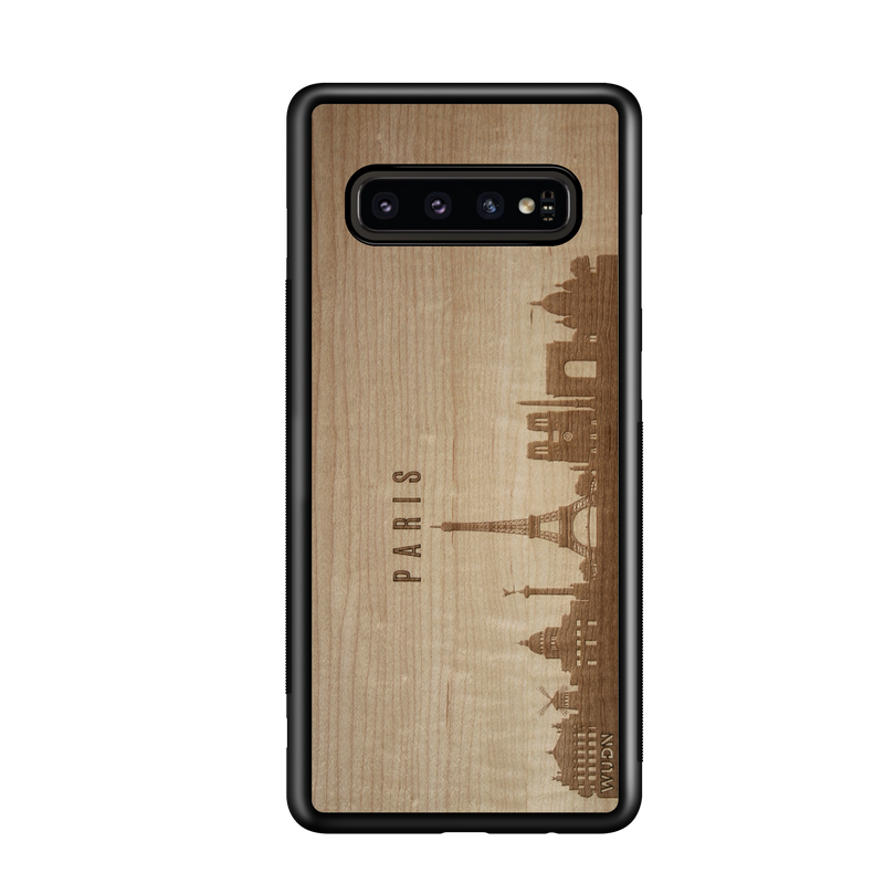 CityScape Wooden Phone Case | Paris France - YuppyCollections