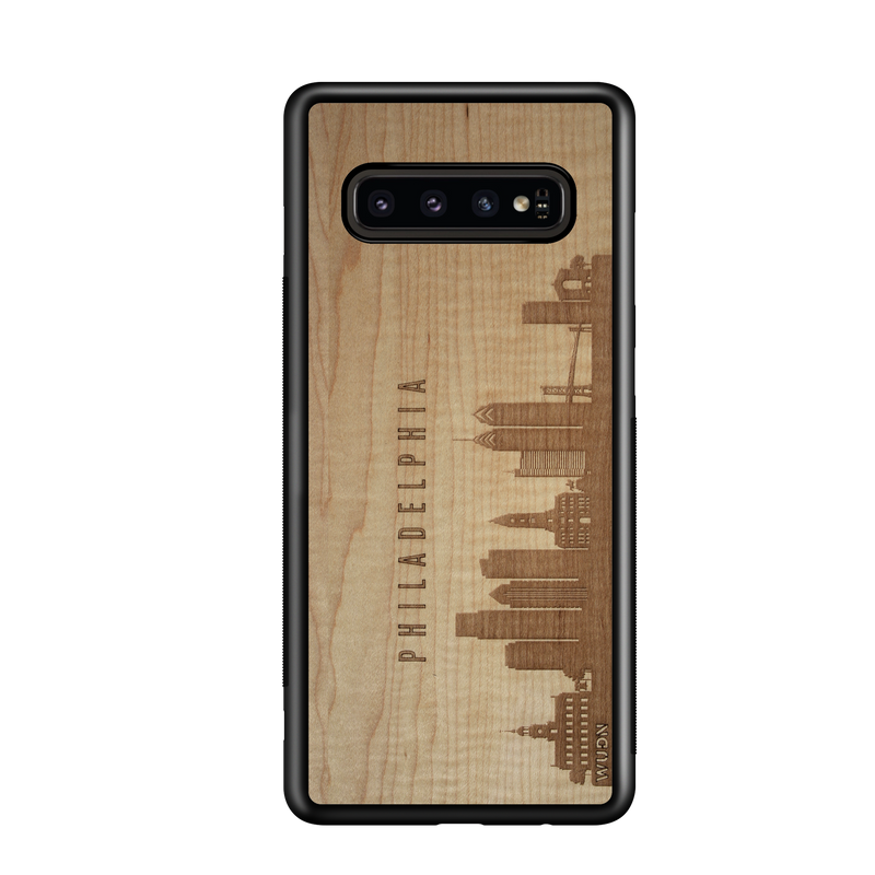 CityScape Wooden Phone Case | Philadelphia PA - YuppyCollections