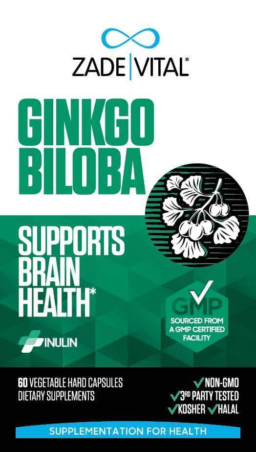 Ginkgo Biloba Extract Enriched with Inulin, 60 Caps - YuppyCollections