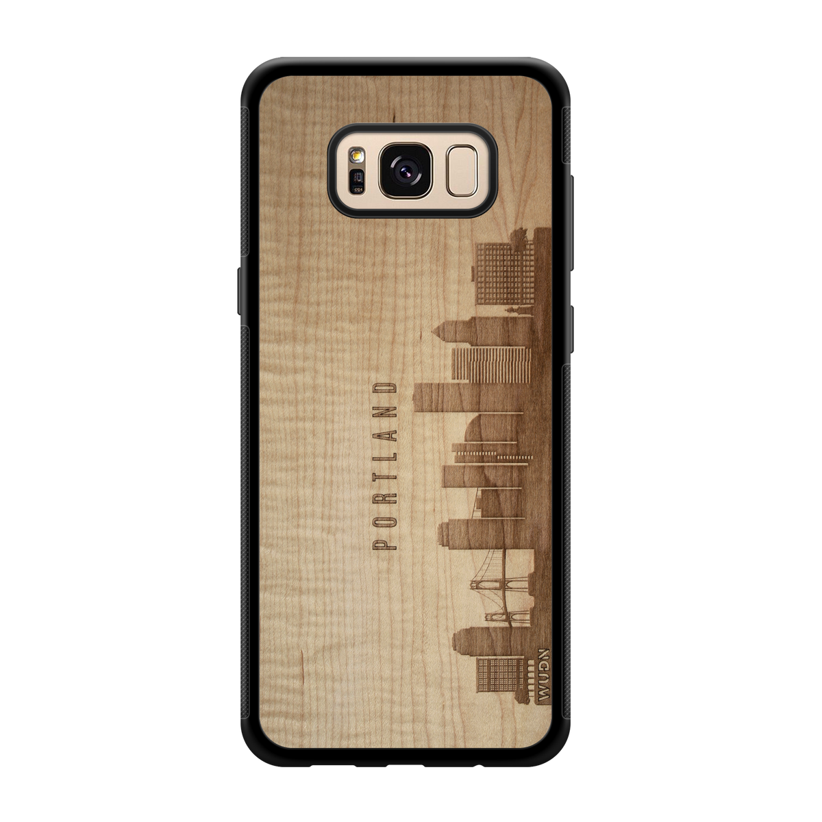 CityScape Wooden Phone Case | Portland OR - YuppyCollections