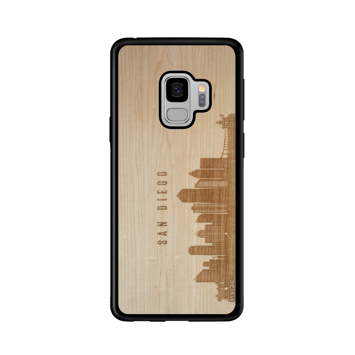 CityScape Wooden Phone Case | San Diego CA - YuppyCollections