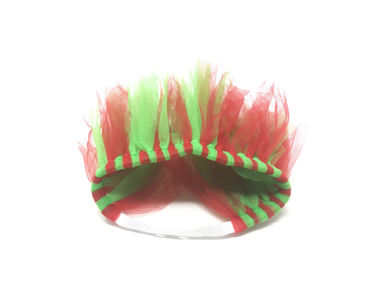 Red and Green Pet Tutu Skirt | XS-XXXL - YuppyCollections