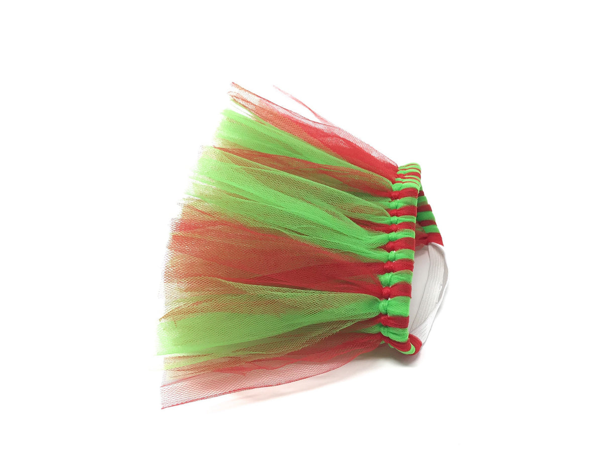 Red and Green Pet Tutu Skirt | XS-XXXL - YuppyCollections