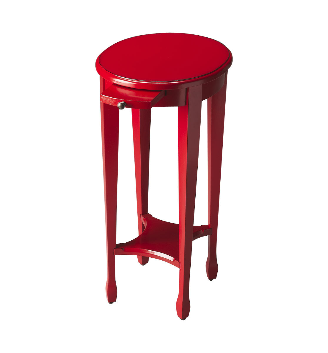 Round Accent Table Red Light - YuppyCollections