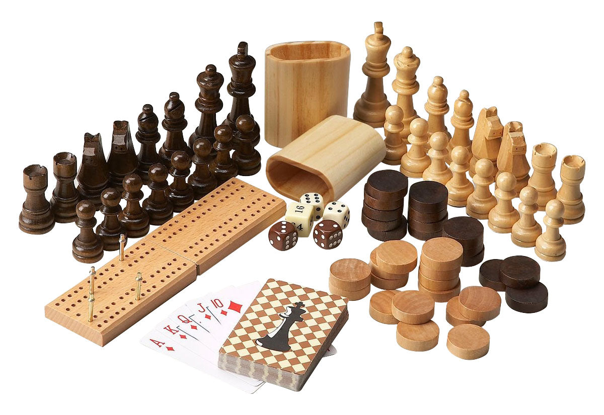 Butler Anatoly Wood Game Pieces - YuppyCollections