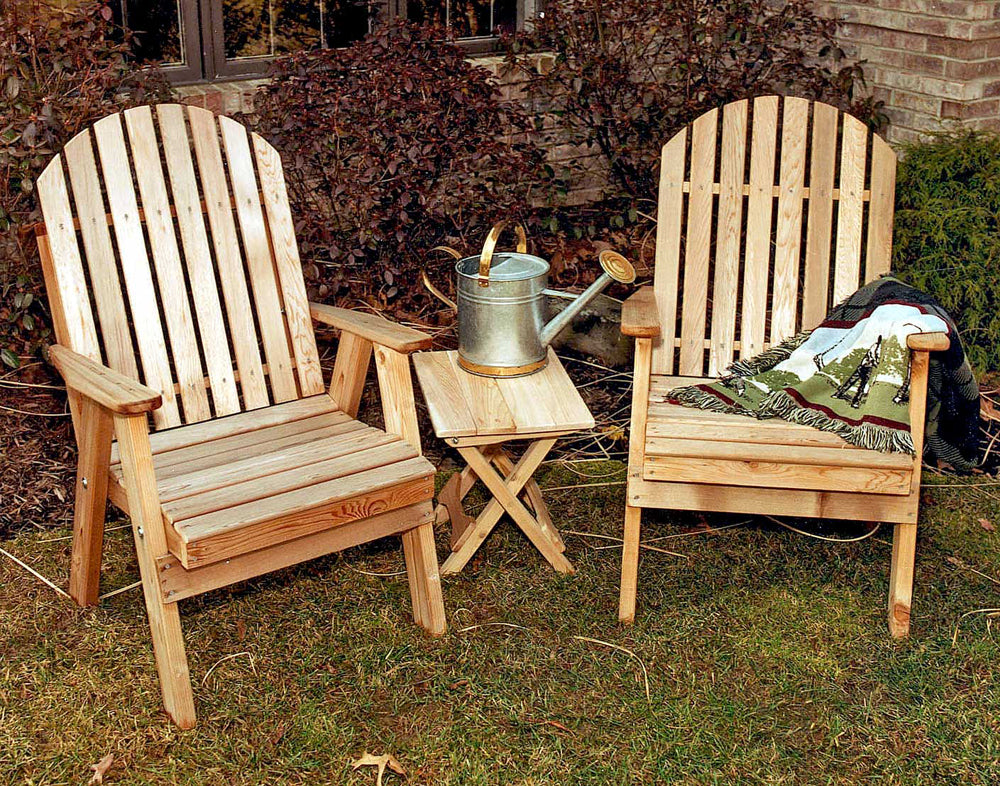 Cedar Fanback Patio Chair - YuppyCollections