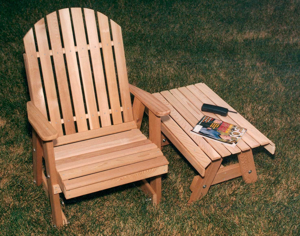 Cedar Fanback Patio Chair - YuppyCollections