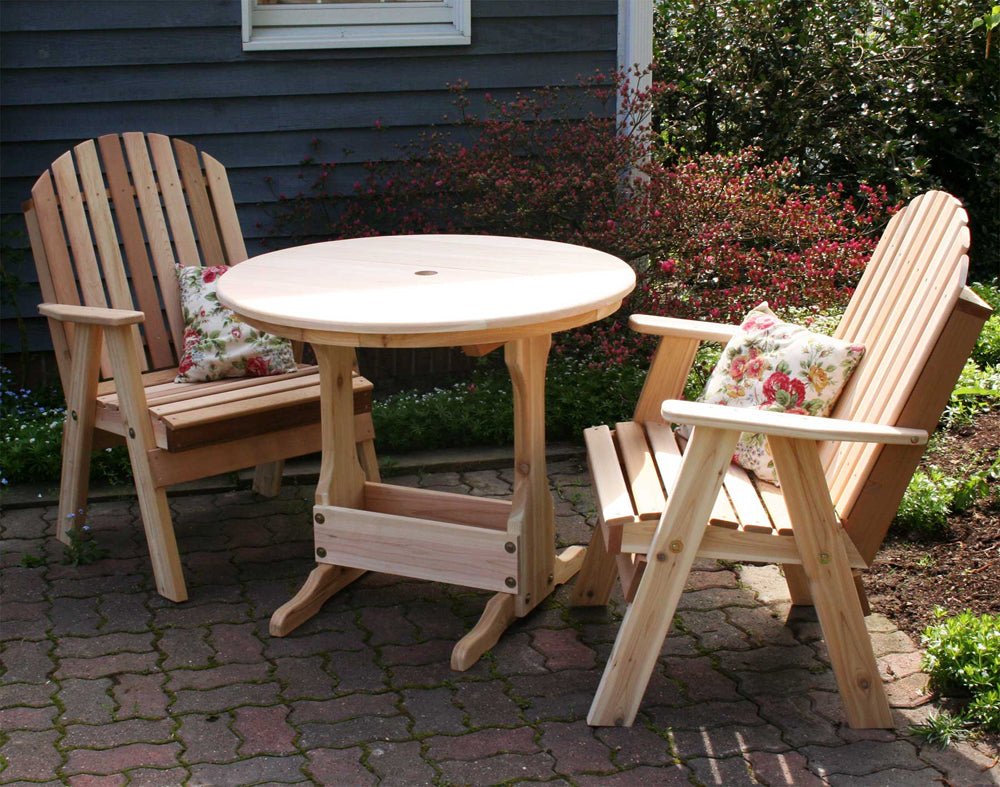 Cedar Fanback Patio Chair - YuppyCollections