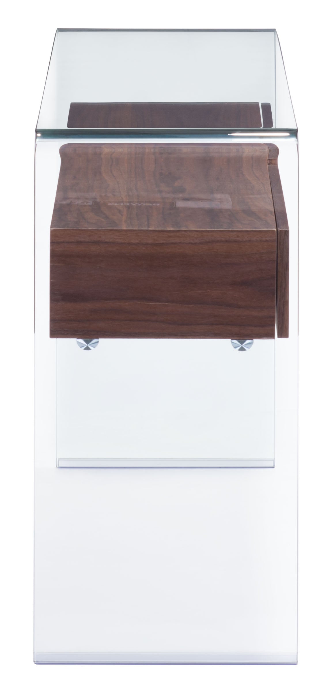 Shaman Console Table Walnut - YuppyCollections