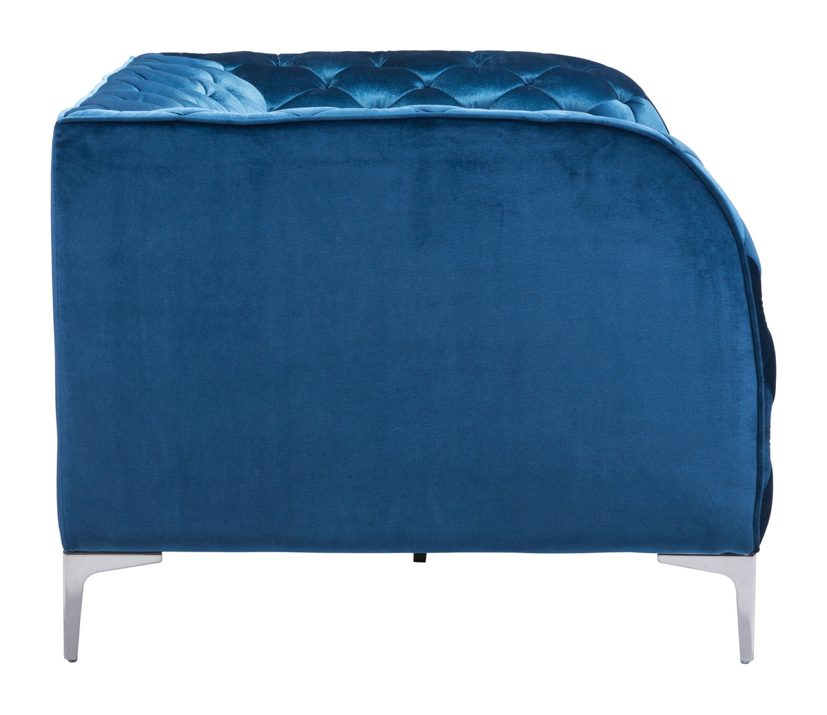 Providence Arm Chair Blue Velvet - YuppyCollections