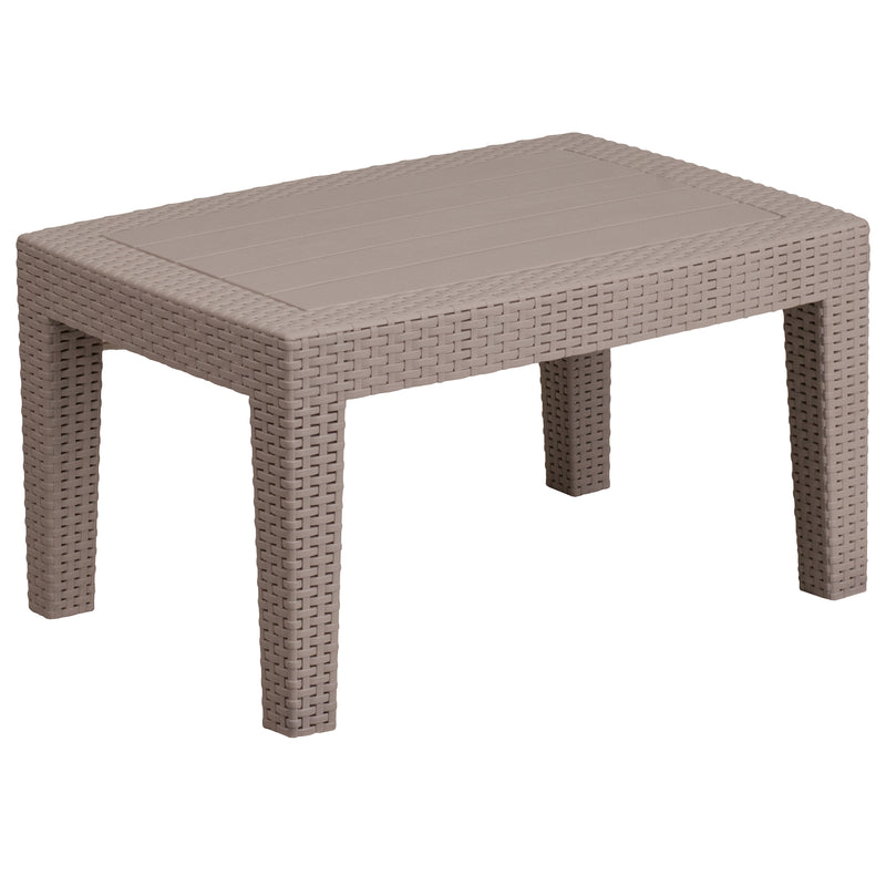 Rattan Coffee Table - YuppyCollections