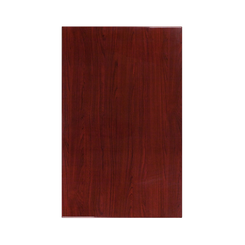 30'' x 48'' High-Gloss Resin Table Top with 2'' Thick Drop-Lip - YuppyCollections