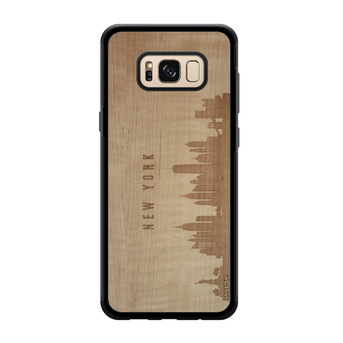 CityScape Wooden Phone Case | New York NY - YuppyCollections