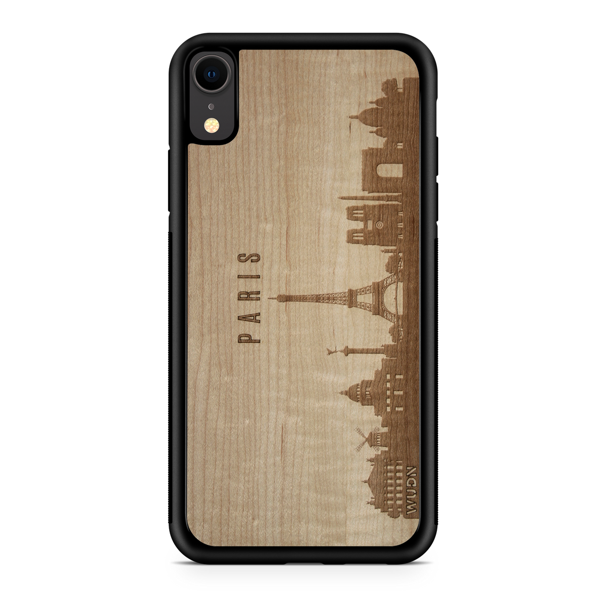 CityScape Wooden Phone Case | Paris France - YuppyCollections