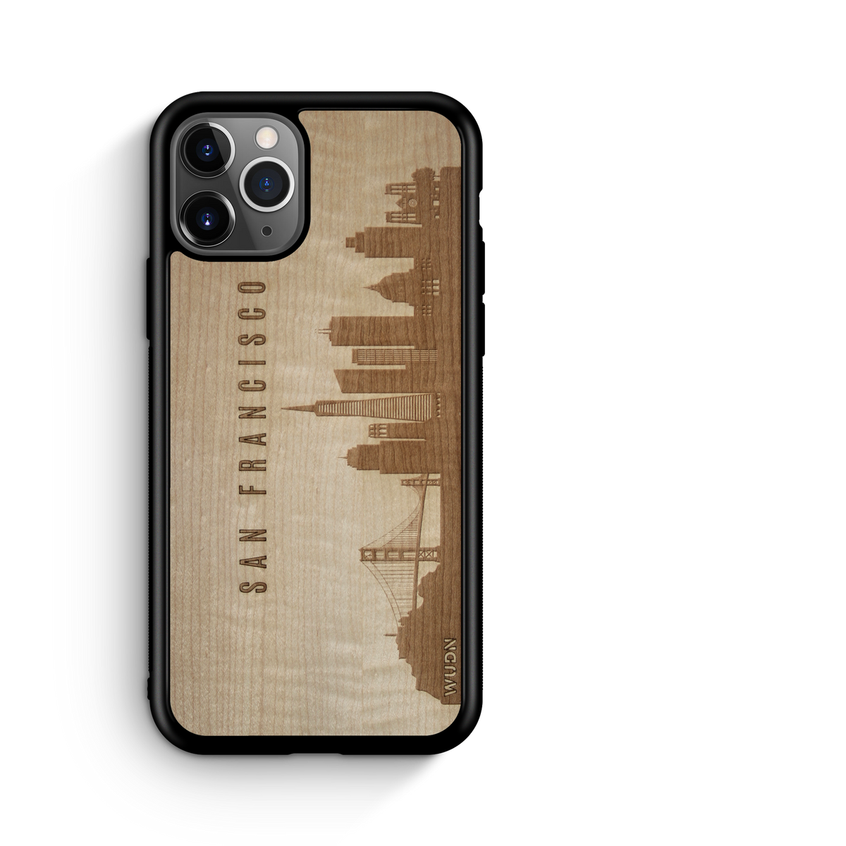 CityScape Wooden Phone Case | San Francisco CA - YuppyCollections