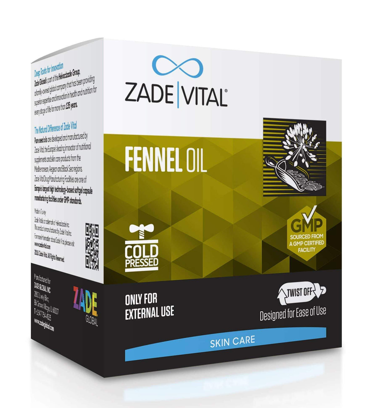 Fennel Seed Oil - 30 Twist-Off Softgels - YuppyCollections