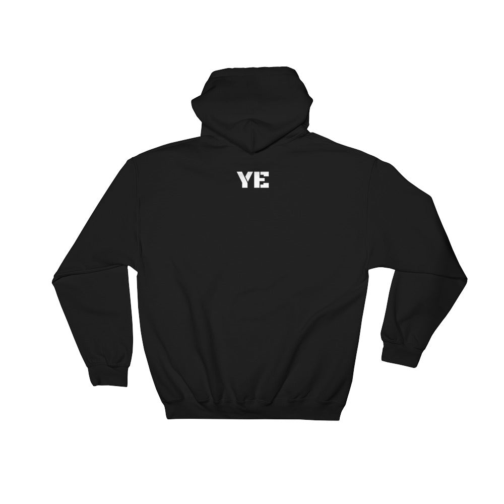 YE Hooded Sweatshirt(For every action there is an equal and opposite government program - YuppyCollections