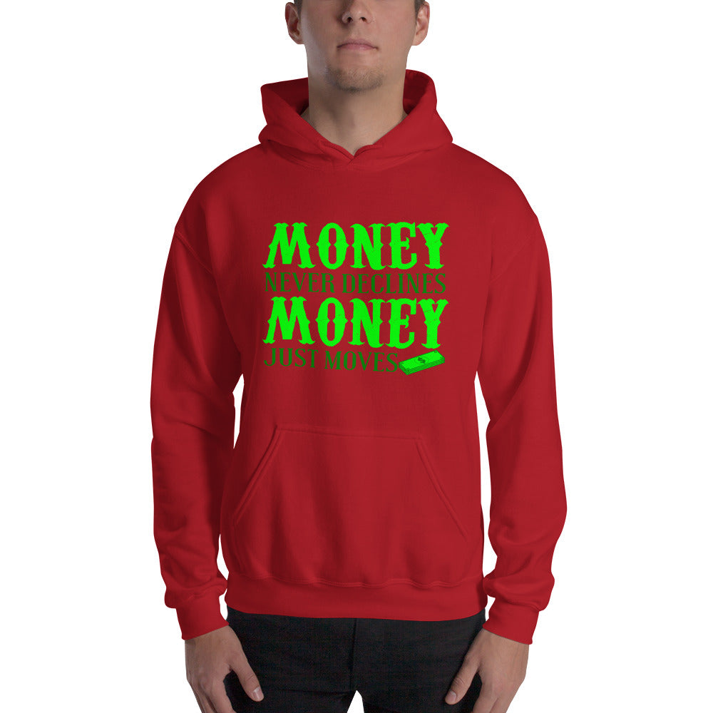 YE Hooded Sweatshirt (money just moves) - YuppyCollections