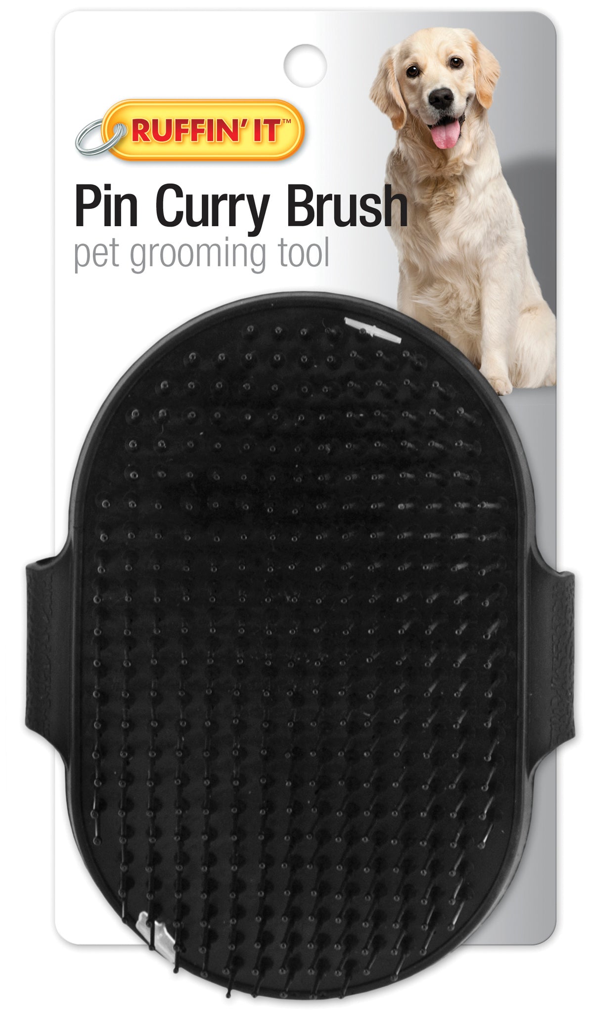 Palm Pin Curry Brush For Dogs & Cats- - YuppyCollections