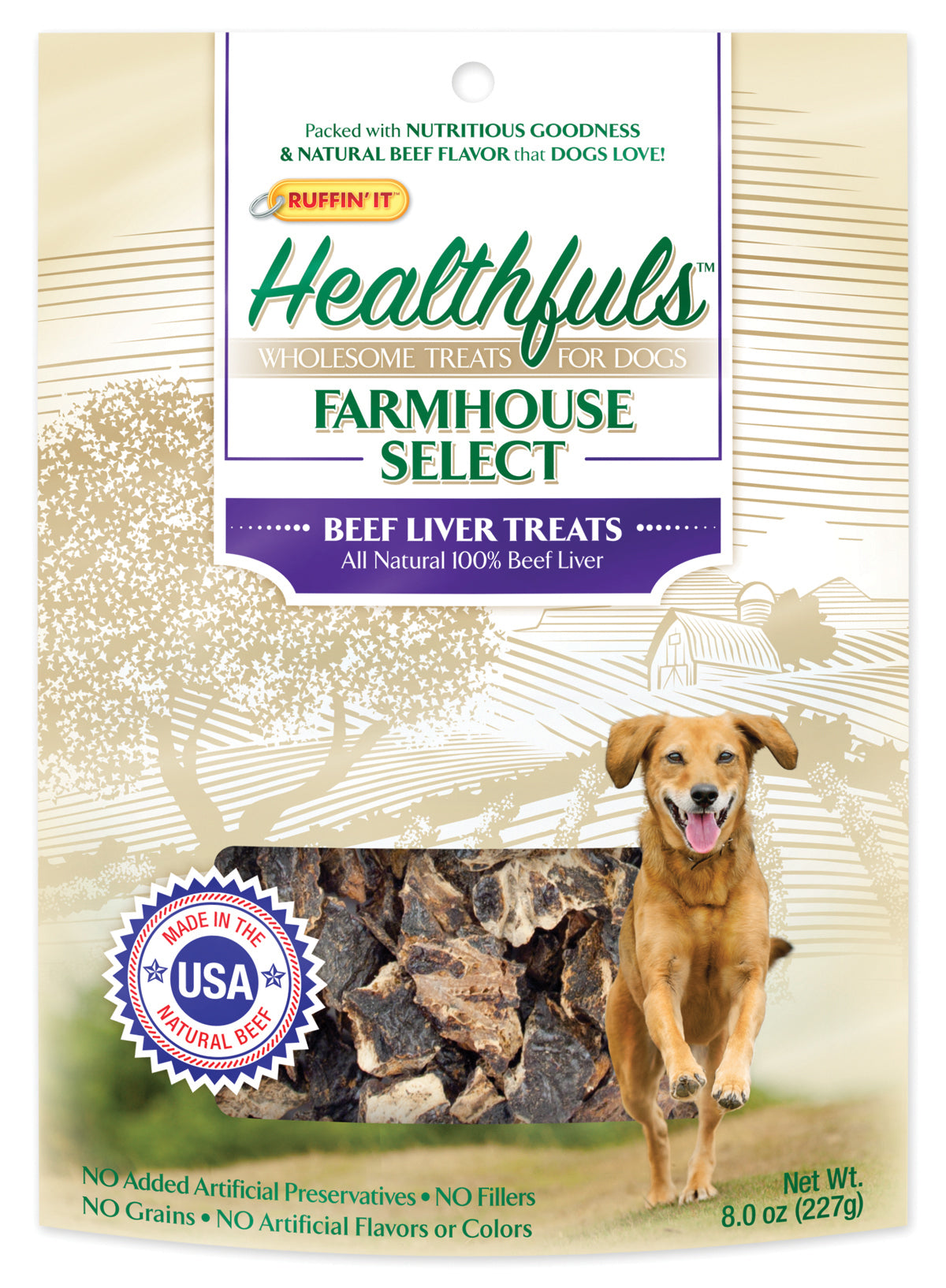 Healthfuls Liver Treats 8oz- - YuppyCollections