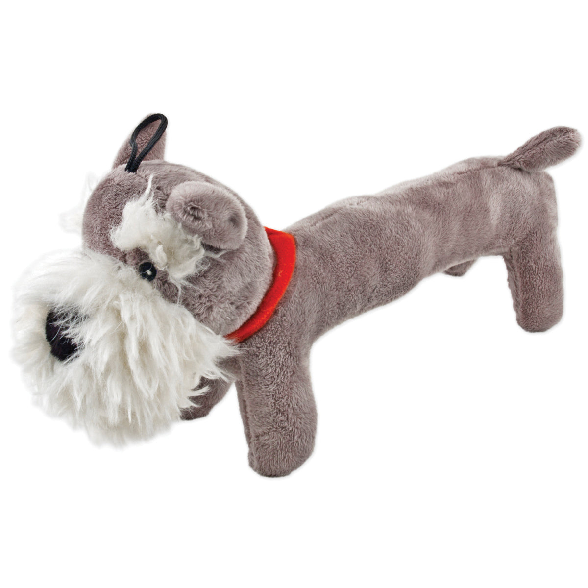 Fetch-A-Pal With Squeaker Plush Schnauzer Dog Toy- - YuppyCollections