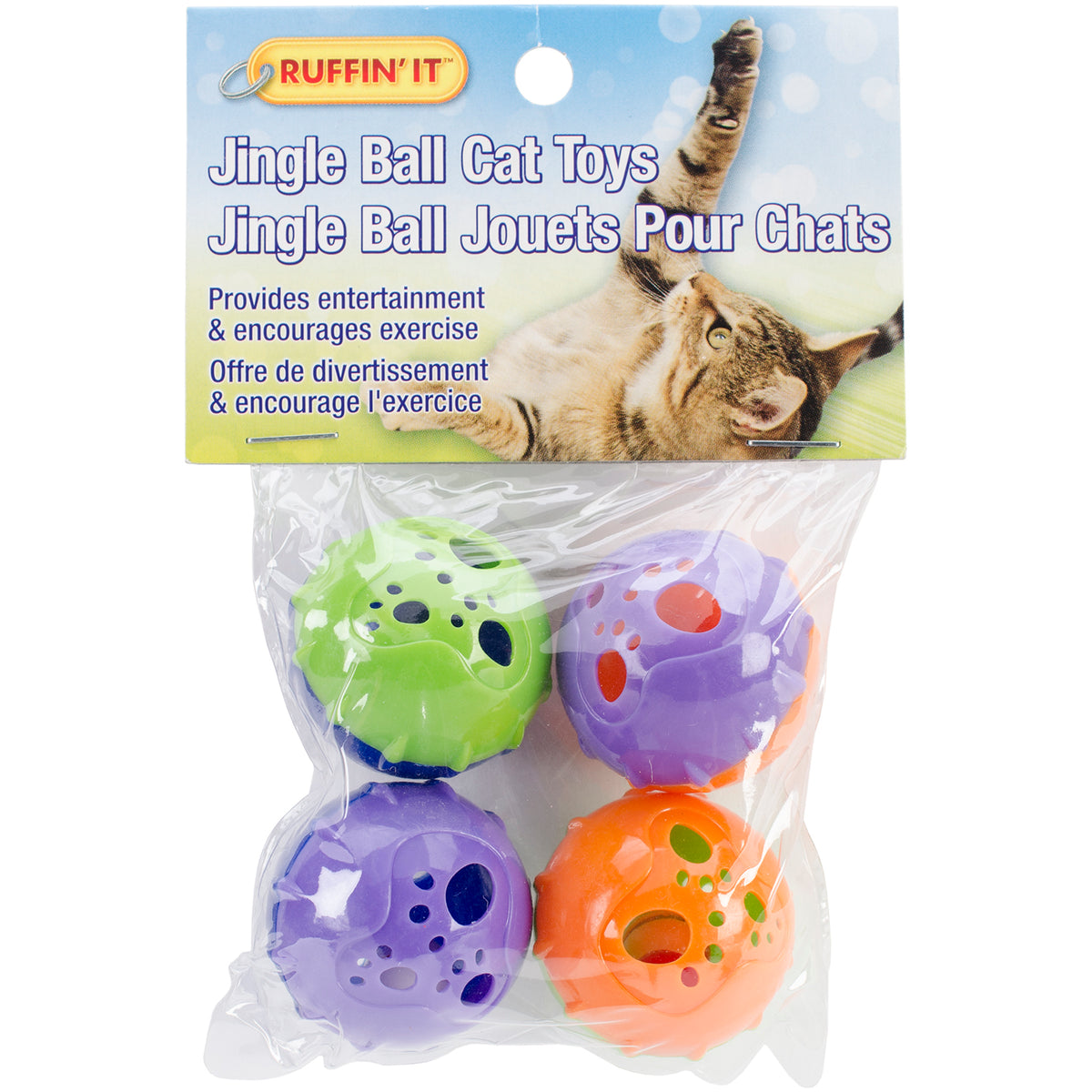 Jingle Bell Balls 4/Pkg- - YuppyCollections