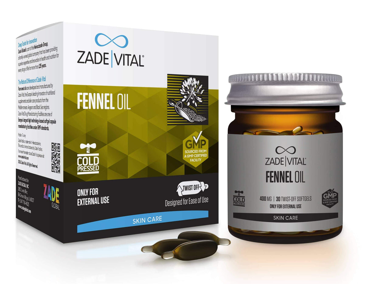 Fennel Seed Oil - 30 Twist-Off Softgels - YuppyCollections