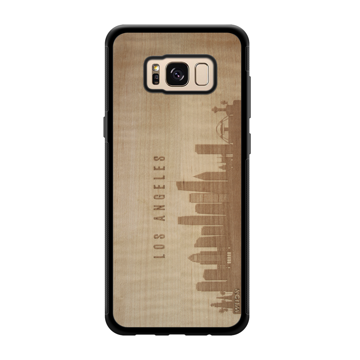 CityScape Wooden Phone Case | Los Angeles CA - YuppyCollections