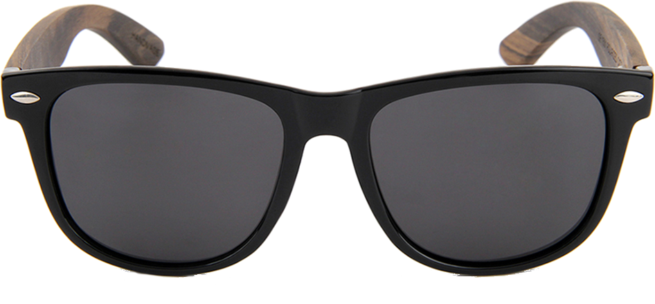 Real Ebony Wood Wanderer Sunglasses by WUDN - YuppyCollections