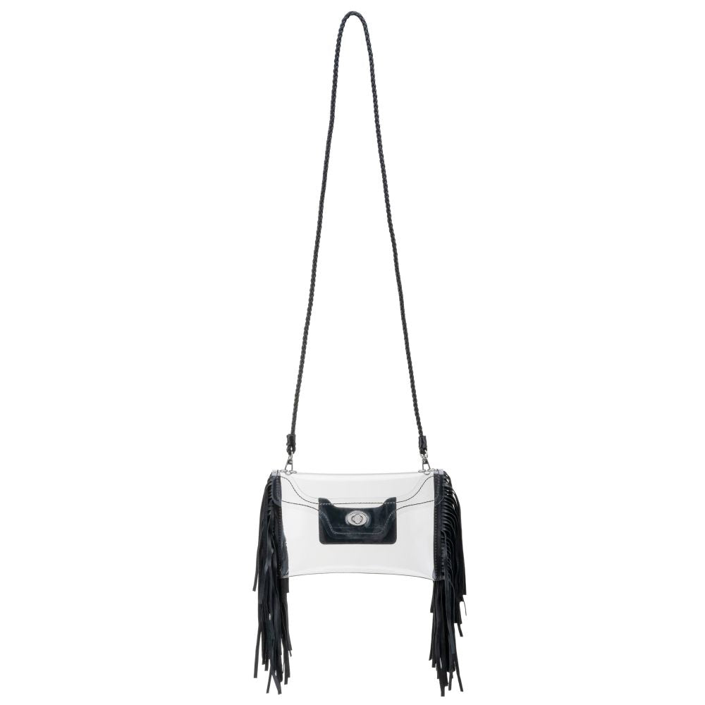 CLEAR FRINGE CROSSBODY - YuppyCollections