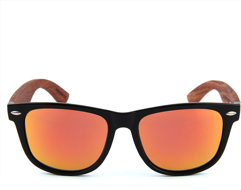 Real Rose Wood Wanderer Sunglasses by WUDN - YuppyCollections