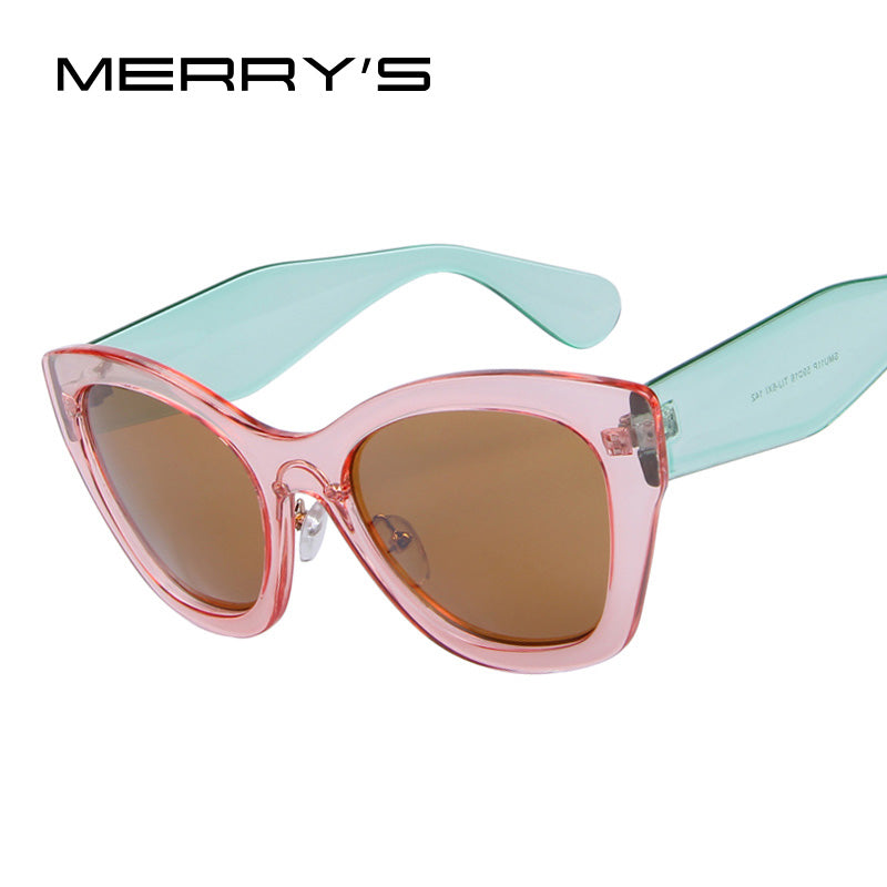 MERRY'S Butterfly Brand Eyewear Fashion Sun glasses Women Cat Eye Sun Glasses High quality Oculos UV400 - YuppyCollections