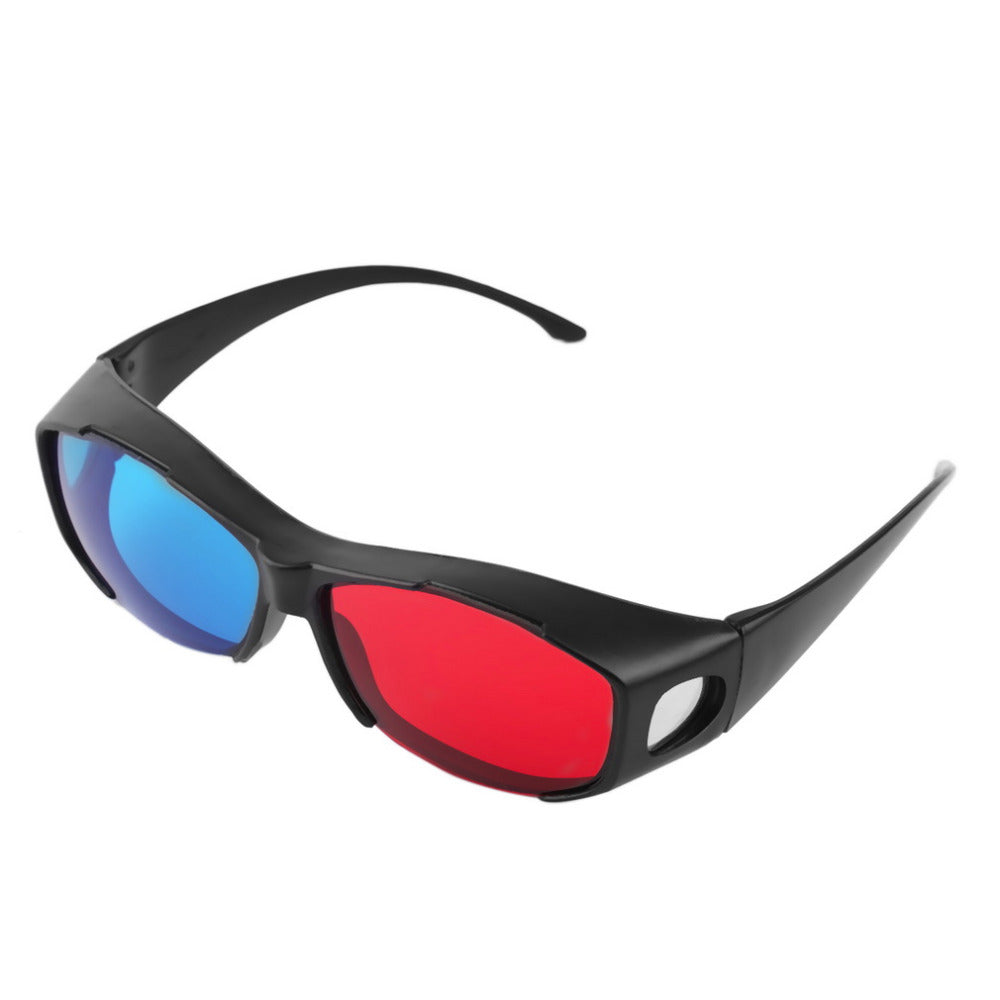 Universal Type 3D Glasses TV Movie Dimensional Anaglyph Video Frame Glasses DVD Game Anaglyph 3D Plastic Glasses Cheap And Hot - YuppyCollections