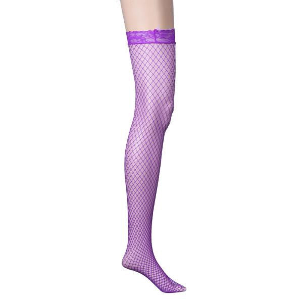 Hot Sell Women Lace Top Sexy Lingerie Black Fishnet Thigh High Stocking Socks - YuppyCollections