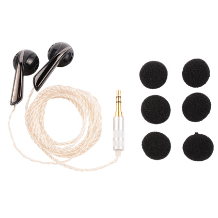 Ollivan MX760 DIY Flat Head Earbuds In Ear Earphone Earplug HIFI Bass Headset auricular High End Rare Earth Graphene Custom Unit - YuppyCollections