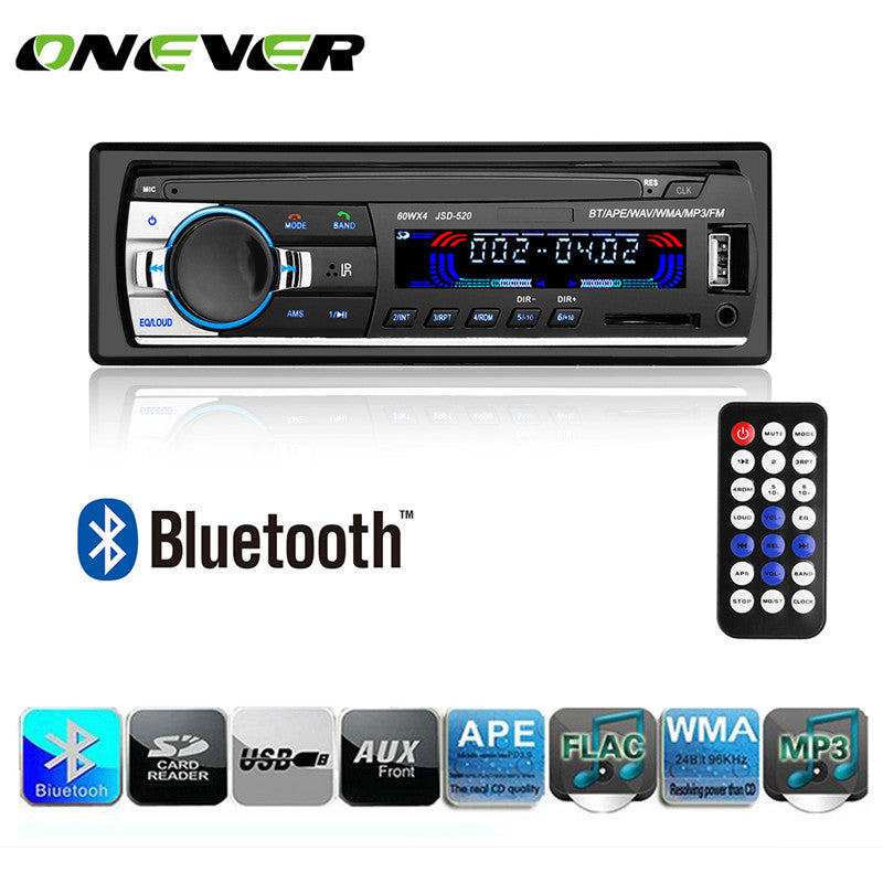 Onever Autoradio Car Radio 12V Bluetooth - YuppyCollections