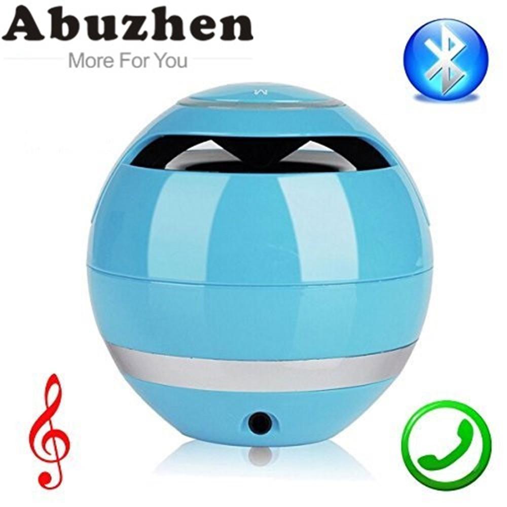 Abuzhen Portable Stereo Mini Bluetooth Wireless Speaker for Smartphone Tablet with Mic Hands-free for Phone Support TF Card AUX - YuppyCollections