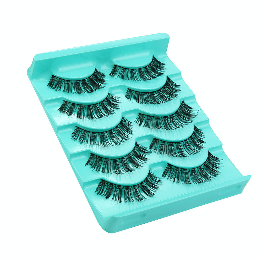 Big sale! 5 Pair/Lot Crisscross False Eyelashes Lashes Voluminous Hot Eye Lashes - YuppyCollections