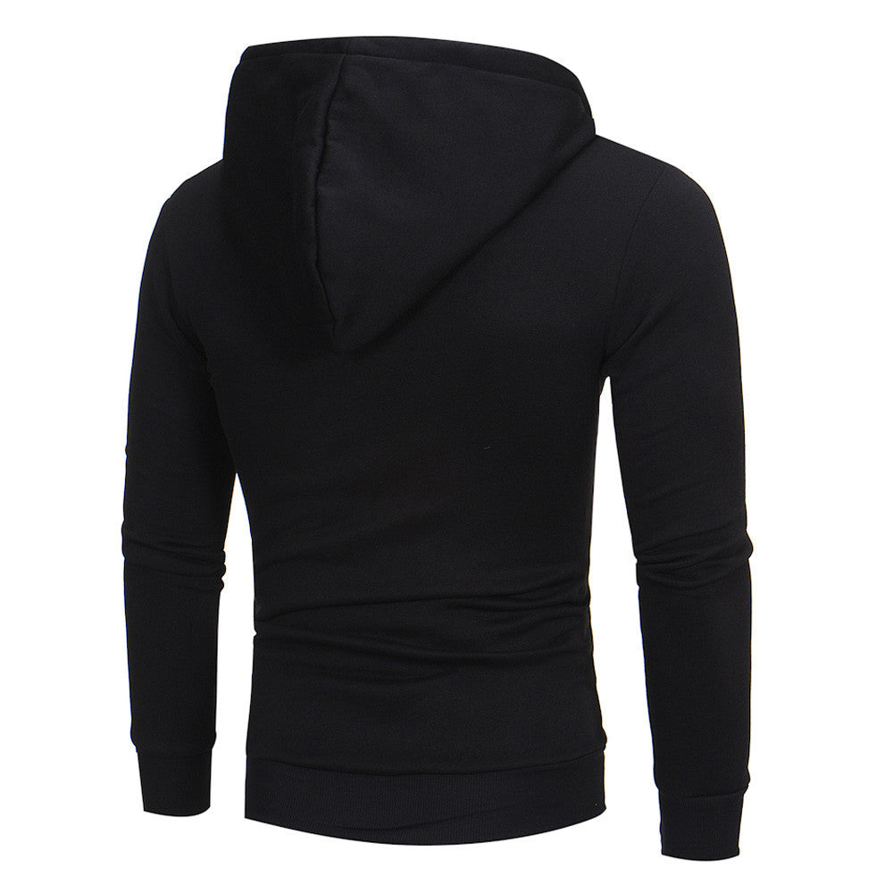 Mens' Long Sleeve Hoodie Hooded Sweatshirt Tops Jacket Coat Outwear - YuppyCollections