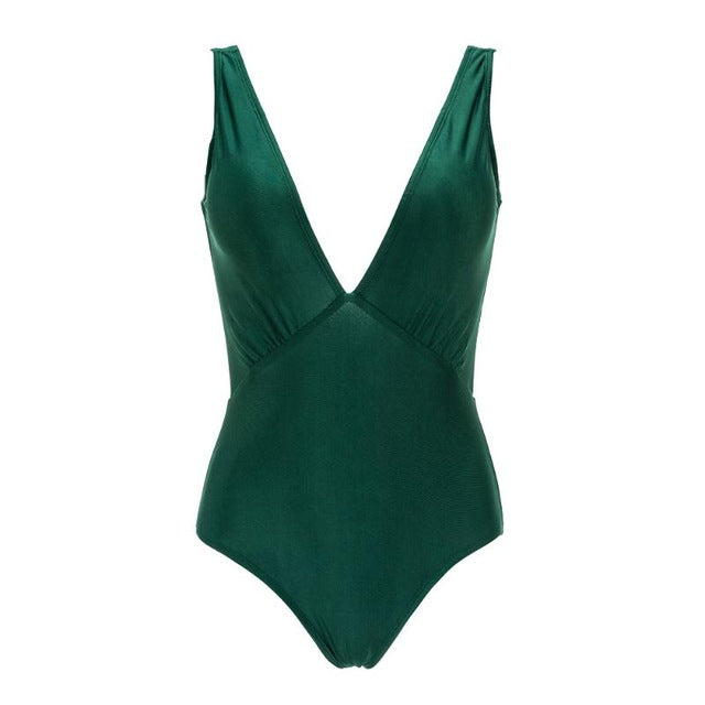 2018 Sexy DIY Adjustable Design Women Bikini Deep V Swimsuit High Cut Bandage Swimming Bathing Suit Summer Beachwear Monokini - YuppyCollections