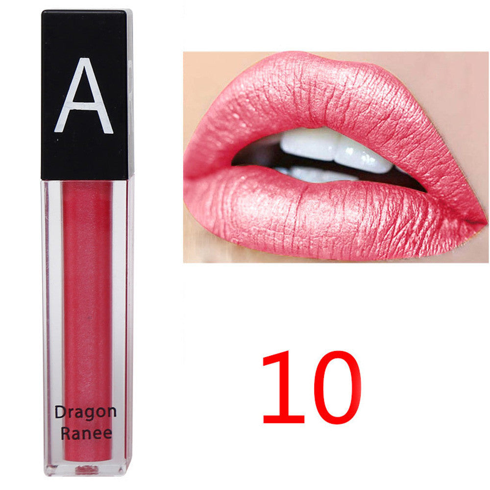 Waterproof Liquid Lipstick Moisturizer Velvet Lipstick Cosmetic Beauty Makeup - YuppyCollections