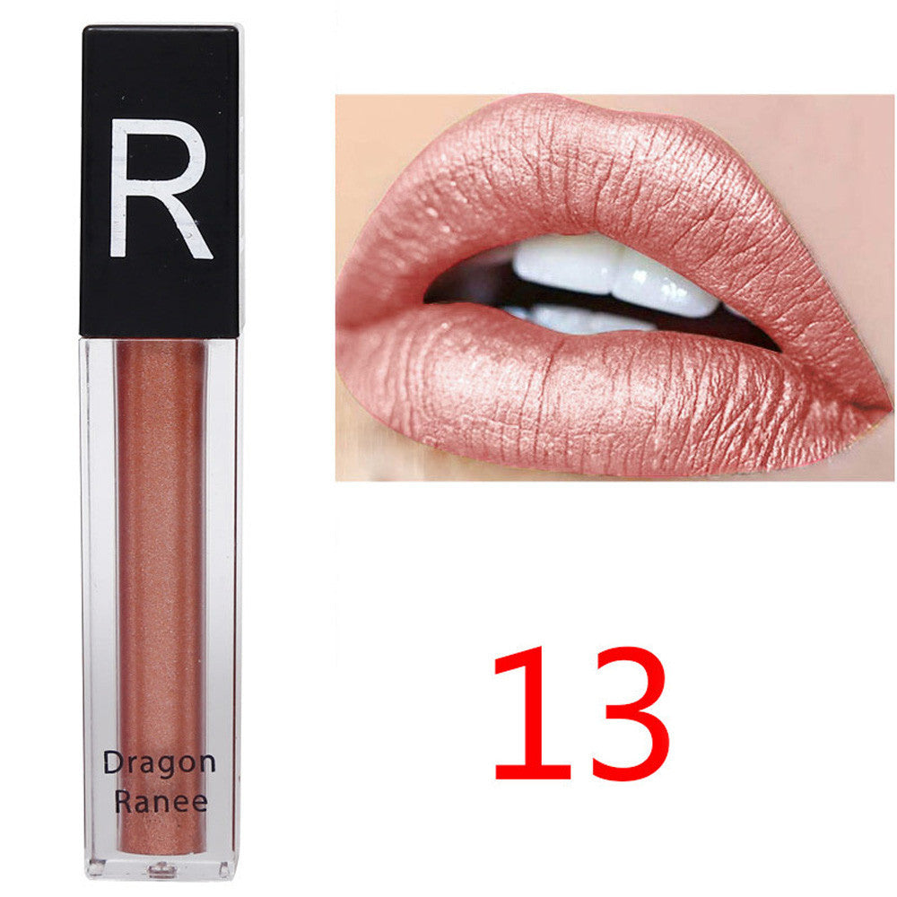 Waterproof Liquid Lipstick Moisturizer Velvet Lipstick Cosmetic Beauty Makeup - YuppyCollections