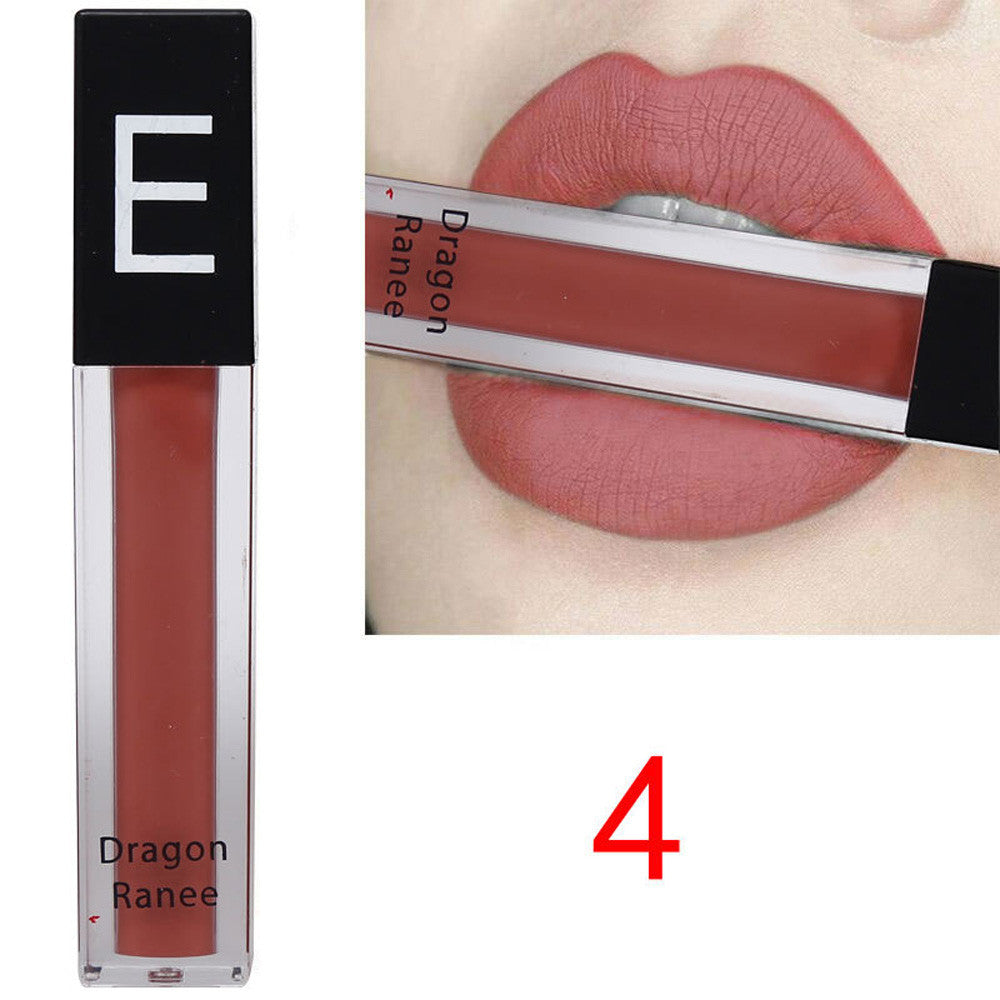 Waterproof Liquid Lipstick Moisturizer Velvet Lipstick Cosmetic Beauty Makeup - YuppyCollections