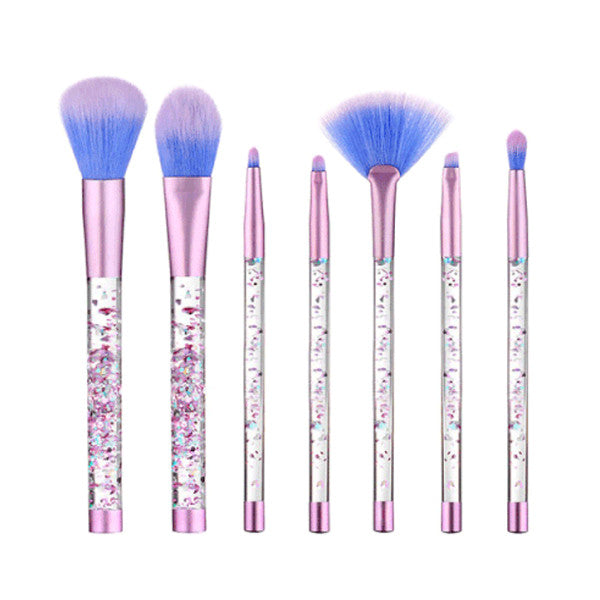 7 Piece Confetti Brush Set - YuppyCollections