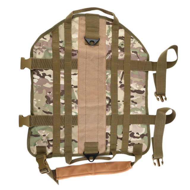 Big Sale! Tactical Outdoor Military Hunting Dog Clothes Load Bearing Training Vest Harness 5 Sizes XS-XL for Small Dogs Big Dogs - YuppyCollections